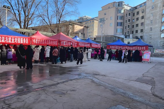 庆城：家政服务“赶大集” 就业岗位进社区