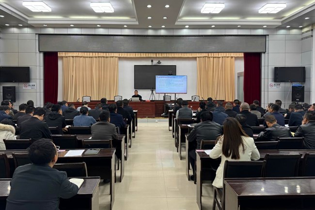 庆城县举办2026年项目申报政策及数字经济专题培训会